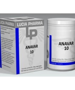 Lucia Pharma Anavar 10 x 50mg tablets