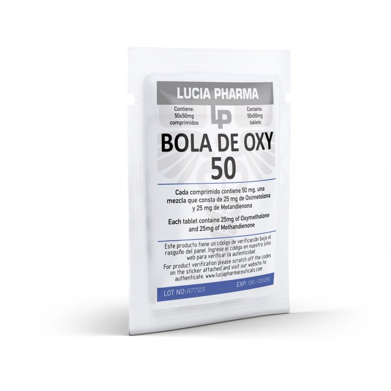 Lucia Pharma Bola De Oxy 50mg x 50 tablets