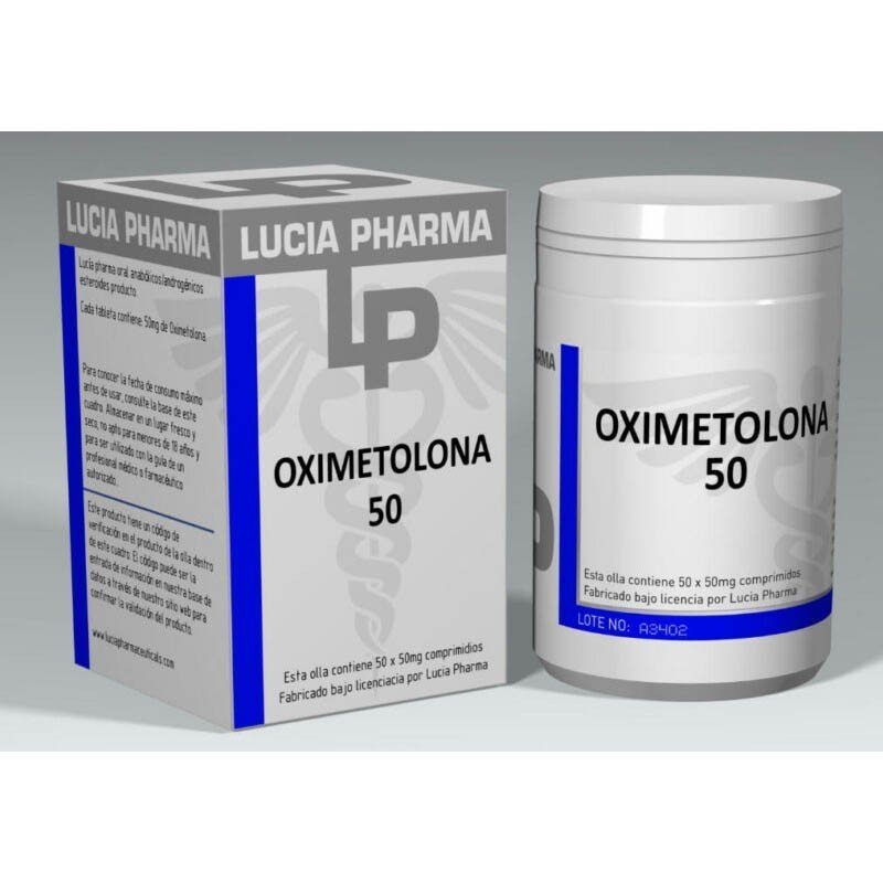 Lucia Pharma Oxymetholone 50mg x 50 tablets