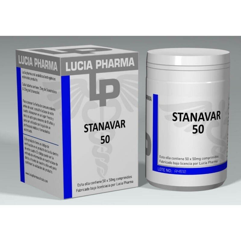 Lucia Pharma Stanavar 50mg x 50 tablets
